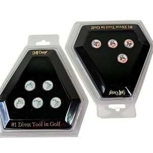 2014 US Open Golf Ball Markers Pinehurst No. 2 and Pinehurst 1895 Set of 9
